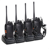 Kit Par 4 Rádio Baofeng 777s Walk Talk Comunicador 16 Canais