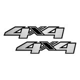 Kit Par Adesivo 4x4