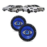 Kit Par Alto Falante Porta 6 E 5 Pol Hurricane 260w Coaxial