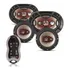 Kit Par Alto Falantes Bravox 6x9 69 + 6 Polegadas + Controle