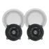Kit Par Arandela Bravox Cx50bk 120w 5 Pol Teto Gesso 4 Ohms