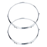 Kit Par Aro 16 Surdo Super Hoop 1 7mm 6 Afinações Cromado