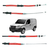 Kit Par Cabo Freio Mão Traseiro Fiat Doblo Cargo 1 3 1 4 1 8