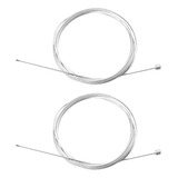 Kit Par Cabos De Aço Inox Bike Mtb Marcha Câmbio 1 2x2000mm