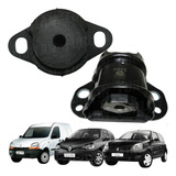 Kit Par Coxim Motor Direito Esquerdo Clio Kangoo 1 0