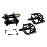 Kit Par Cubo Rolamento 36f Gts K7 Disco pedal Plataforma Mtb