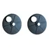 Kit Par De Calotas Cortador De Grama Trapp Jt55c mb
