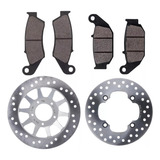 Kit Par Disco De Freio Par Pastilhas Moto Bros 160 2018