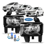 Kit Par Farol Dianteiro Auxiliar Milha Vectra Sedan Ano 2006