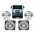 Kit Par Farol + Par Lanterna Pisca Seta Vw Constellation