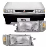 Kit Par Farol Uno Pisca Lente Lanterna Uno 91 A 2003