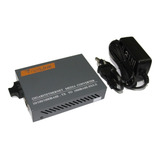 Kit par Fibra Ótica Conversor Mídia Gigabit 20km Ñ Mc111cs