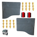 Kit Par Forro C presilha botao Trava Porta Ford Cargo Antigo