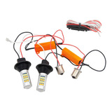 Kit Par Lampada Drl Seta Super Branca 1 Polo Ba15s Bau15s
