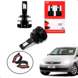 Kit Par Lâmpada Super Led H7 Cinoy Com Adaptador Para Gol G5
