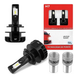 Kit Par Lâmpada Super Ultra Led Plus Farol 12v 24v 12000 Lm