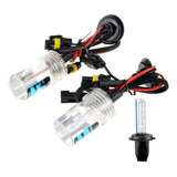 Kit Par Lampadas Xenon Automotiva 8000k Com Reator