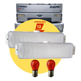 Kit Par Lanterna Pisca Frontal cr Lâmpada 12v Ford Cargo