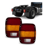 Kit Par Lanterna Traseira Caminhão Marmitão Led Iveco Daily