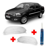Kit Par Lente Farol Cola Siena Palio G4 Foco Duplo 09 10 11