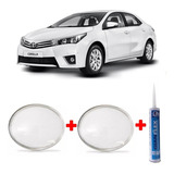Kit Par Lente Farol Milha Auxiliar Corolla Xei 09 A 14 Cola