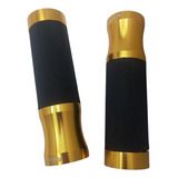 Kit Par Manopla Esportiva Universal Tipo Rizoma Dourada