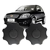 Kit Par Manopla Regulador De Banco Celta Prisma Preto