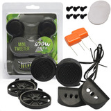 Kit Par Mini Tweeter Universal Carro Porta Painel Coluna