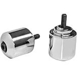 Kit Par Peso Pesinho Cromado Guidao Guidom Guiador Biz 125 Cor Cromado