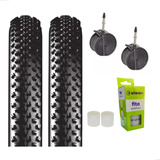 Kit Par Pneu 29 X 2 20 Mtb C Camara Ar E Fita Antifuro