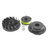 Kit Para Aparador De Grama Tampa Do Carretel Mola E Carrete