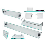 Kit Para Banheiro Premium Max 01 Incolor 6 Peças 