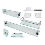 Kit Para Banheiro Premium Max 01 Incolor 6 Peças 