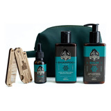 Kit Para Barba Don Alcides Shampoo Balm Óleo Calico Jack