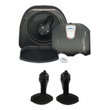 Kit Para Bebedouro Stilo Libell Hermético Fumê Torneiras