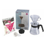 Kit Para Café Hario V60 02 Promoção Aproveite