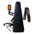 Kit Para Contra Baixo Capa Luxo Cabo Afinador Correia