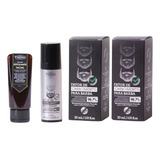 Kit Para Crescer Barba Viking Esfoliante 2 Fator Crescimento