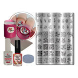 Kit Para Decoração De Unhas Flores Apipila Você Linda