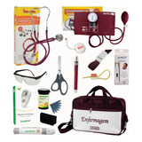 Kit Para Enfermagem Premium Diversas Cores Medidor Glicose