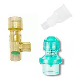 Kit Para Epap Com Válvula Peep Tubo T E Boquilha