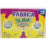 Kit Para Fazer Slime Da Acrilex Kimeleca Crunch Yellow Acrilex