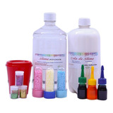 Kit Para Fazer Slime Premium Shop Slime Copo Brinde