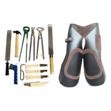 Kit Para Ferrador Com 12 Ferramentas Bolsa E Calça Promoção
