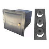 Kit Para Fogão A Lenha Forno E Chapa 3 Furos