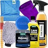Kit Para Lavar Moto Lava Autos Cera Tok Final Luva Pano Vonixx