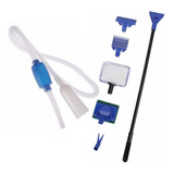Kit Para Limpeza Manutenção De Aquário E Sifão