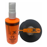 Kit Para Mega Hair Removedor D Cola K 100ml   Queratina Fita