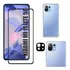 Kit Para Mi 11 Lite 5g - Película 3d + Capa Tpu + Câmera 3d