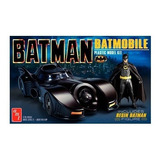Kit Para Montar Batman 1989 Batmobile Com Figura De Resina